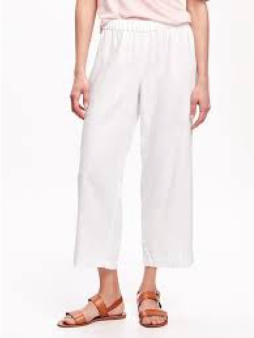 Old Navy Women’s Wide Leg Cotton Pants 🤍